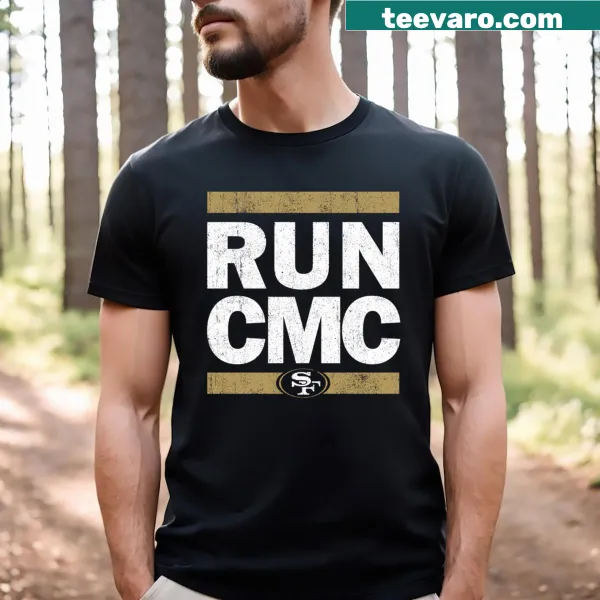 Bold Run Cmc T-shirt with motivational typography