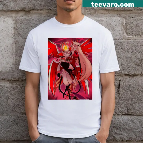 Illustrative shirt featuring a king and princesses symbolizing family bonds.