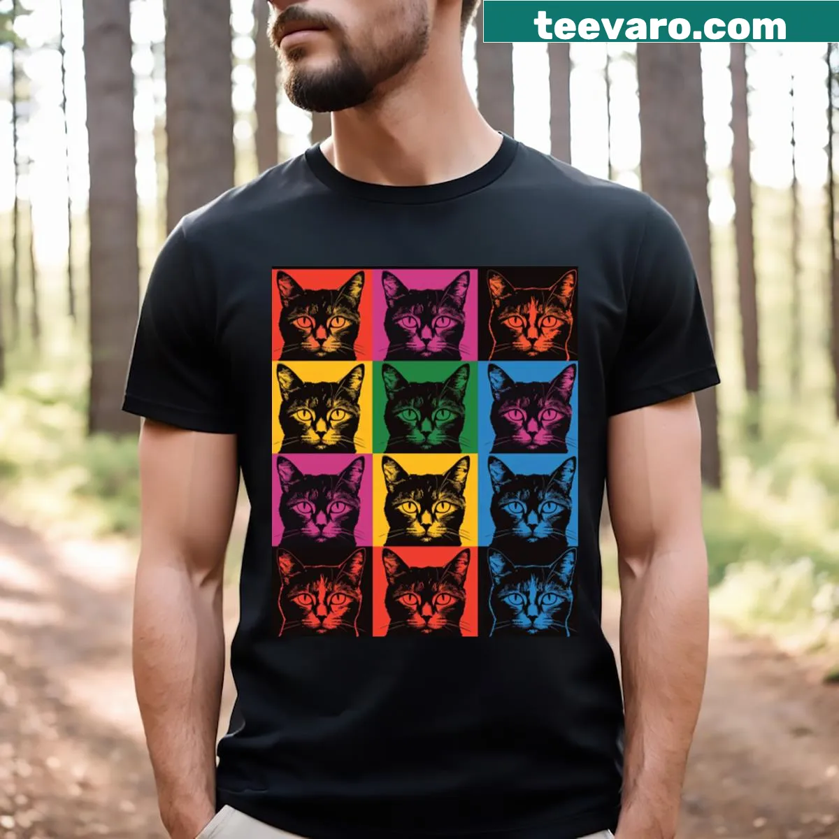 T-shirt celebrating LGBT film festivals with thematic design — on a men's t-shirt