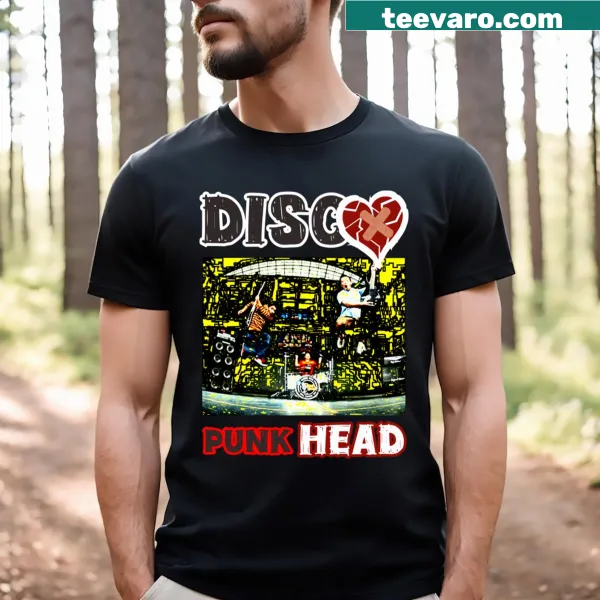 T-shirt with bold text Disco Punk Music