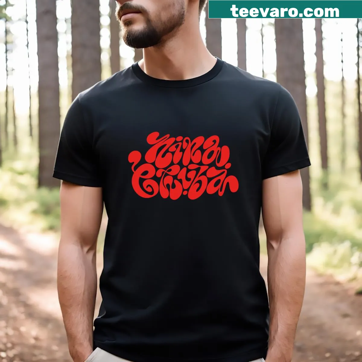 T-shirt featuring the phrase: Music And Cool Girl — on a men's t-shirt