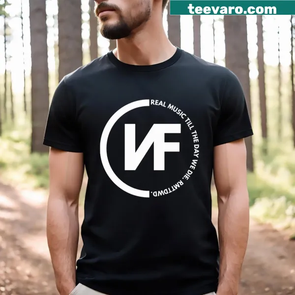 Typography T-shirt celebrating music fandom and community