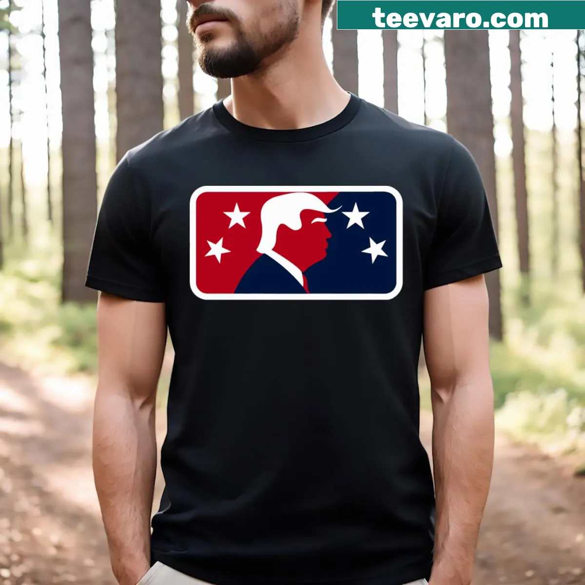 Presidential Election 2024 T-shirt with inspiring political message — on a men's t-shirt
