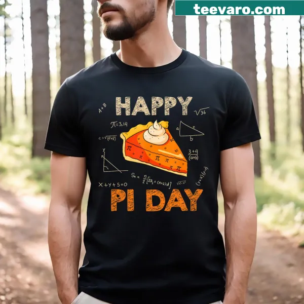 Illustration of Pi symbol with pie graphics for Pi Day celebration