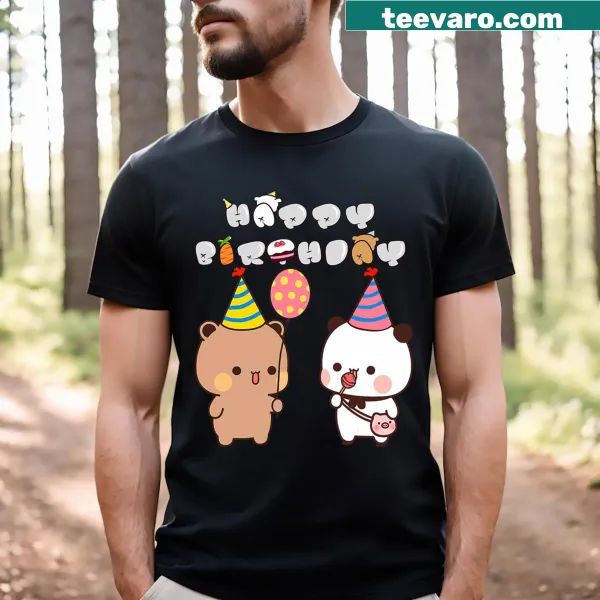 Cute birthday t-shirt saying 'It's My Birthday Bubu Dudu'