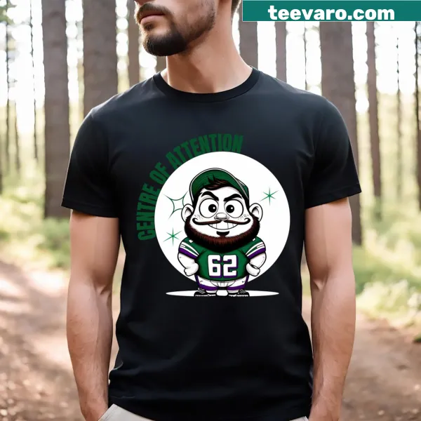 Jason Kelce 'Centre Of Attention' t-shirt for fans