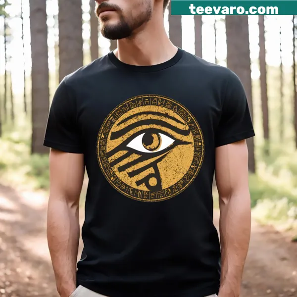 T-shirt with the Eye of Horus symbol design
