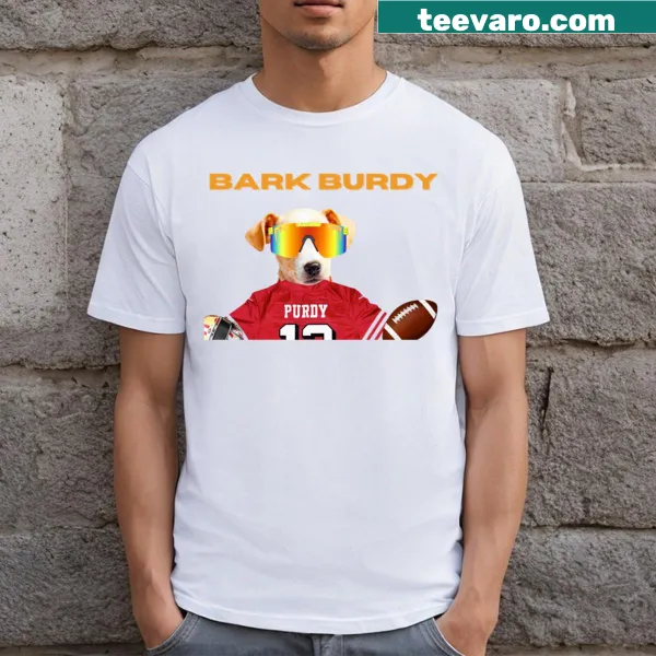Playful dog-themed T-shirt with fun graphics about dogs.