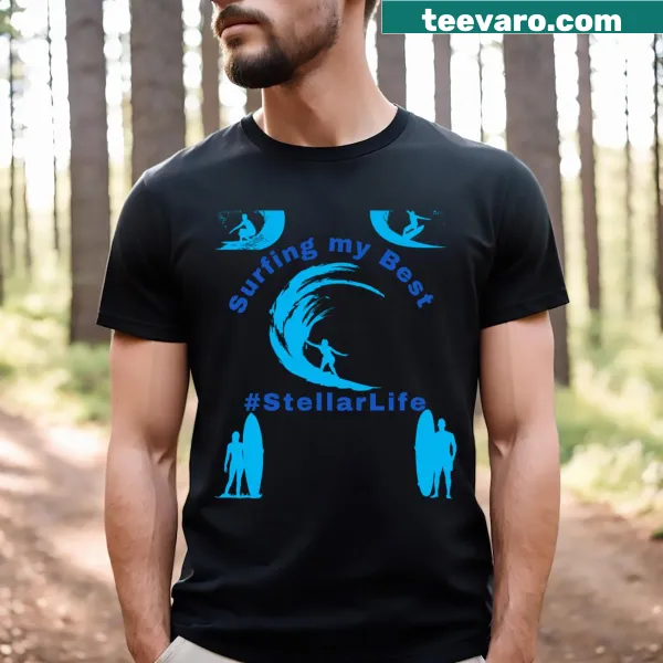 Inspirational shirt with elegant typography