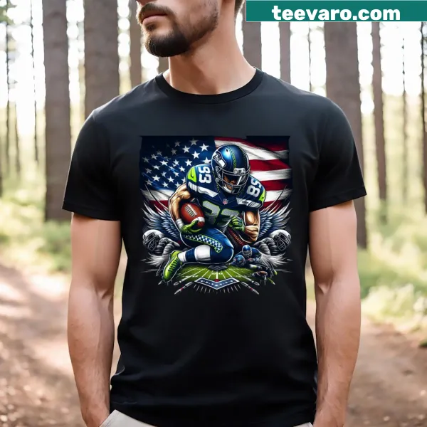 Playful T-shirt with text: Fan American Football Lover