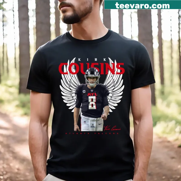 Kirk Cousins t-shirt with bold superstar graphic