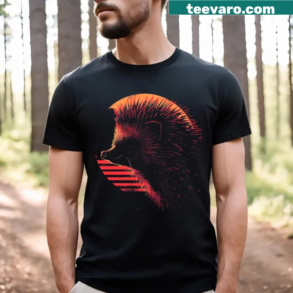 T-shirt for hedgehog lovers with 'Proud Hedgehog Parent' text