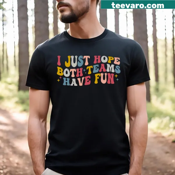 Playful Retro Groovy sports-themed T-shirt with fun slogan