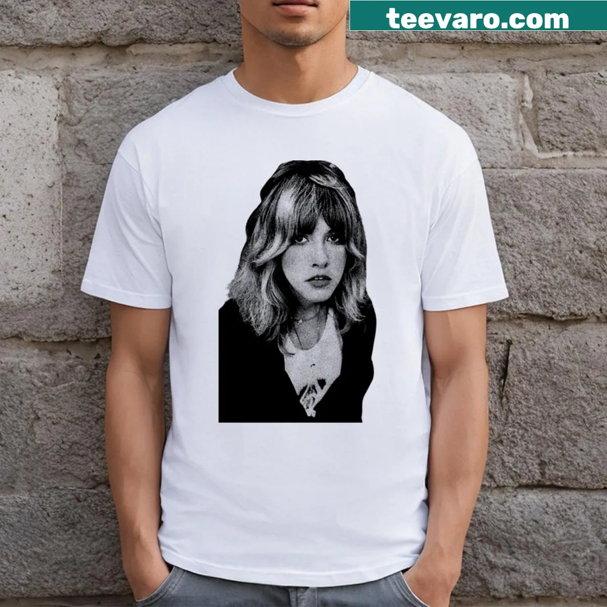 Vintage-style t-shirt celebrating 80s 90s music nostalgia — on a men's t-shirt