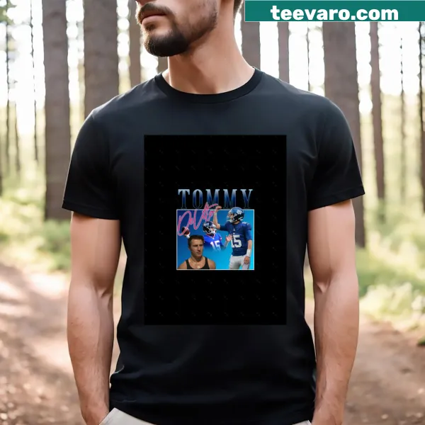 Giants graphic t-shirt featuring Tommy Devito illustration