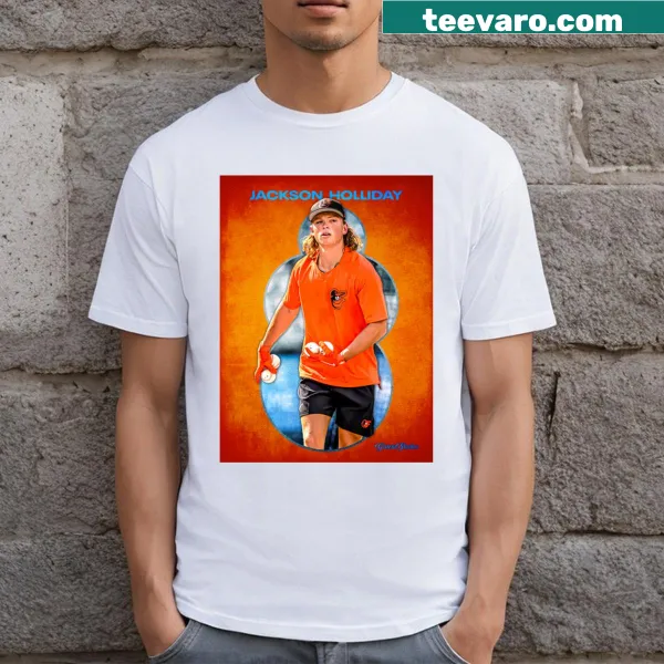 Inspirational sports t-shirt with Jackson Holliday theme