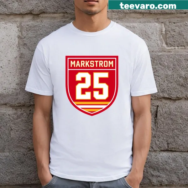 Markstrom Calgary 25 emblem graphic T-shirt