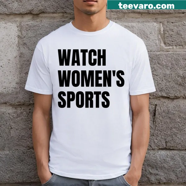 Playful t-shirt with 'Watch's Sports' text design