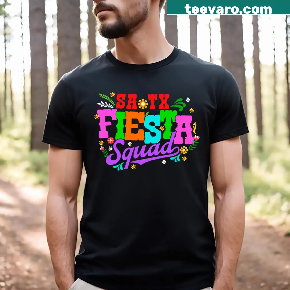 Funny Cinco de Mayo graphic t-shirt for squad celebrations — on a men's t-shirt