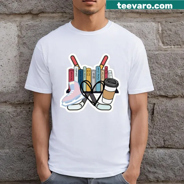 Typography shirt with the words Hockey Romance for sports lovers