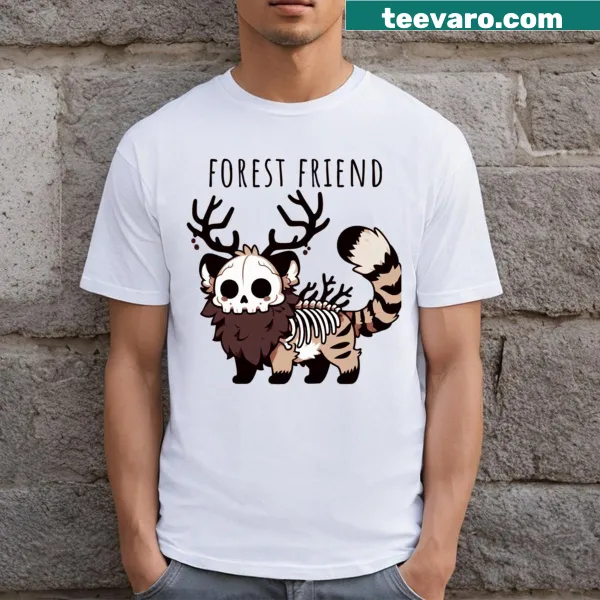Intricate Wendigo tiger illustration t-shirt