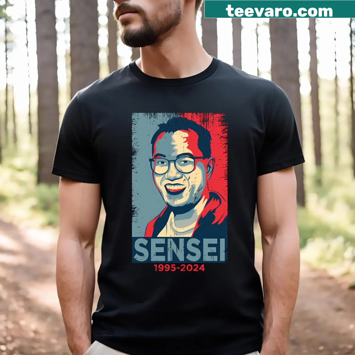 Grunge t-shirt honoring Akira Toriyama's career and influence. — on a men's t-shirt