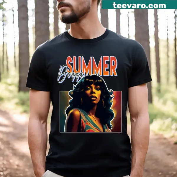 Vintage-style T-shirt honoring Donna Summer