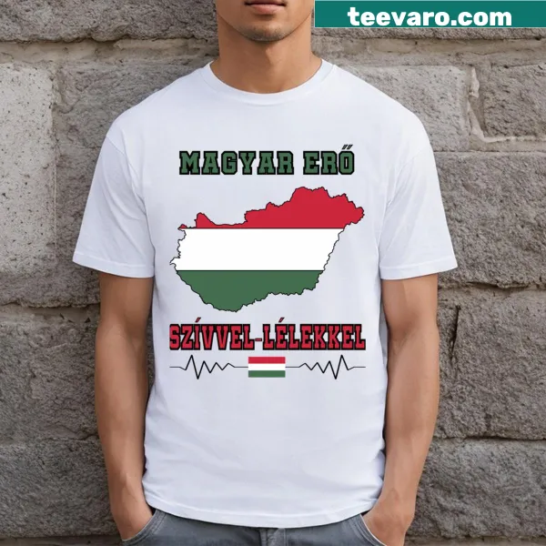 T-shirt celebrating Hungary's participation in the 2024 European Championship