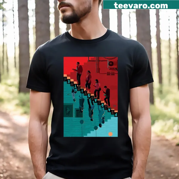 Parasite film poster graphic T-shirt for movie fans