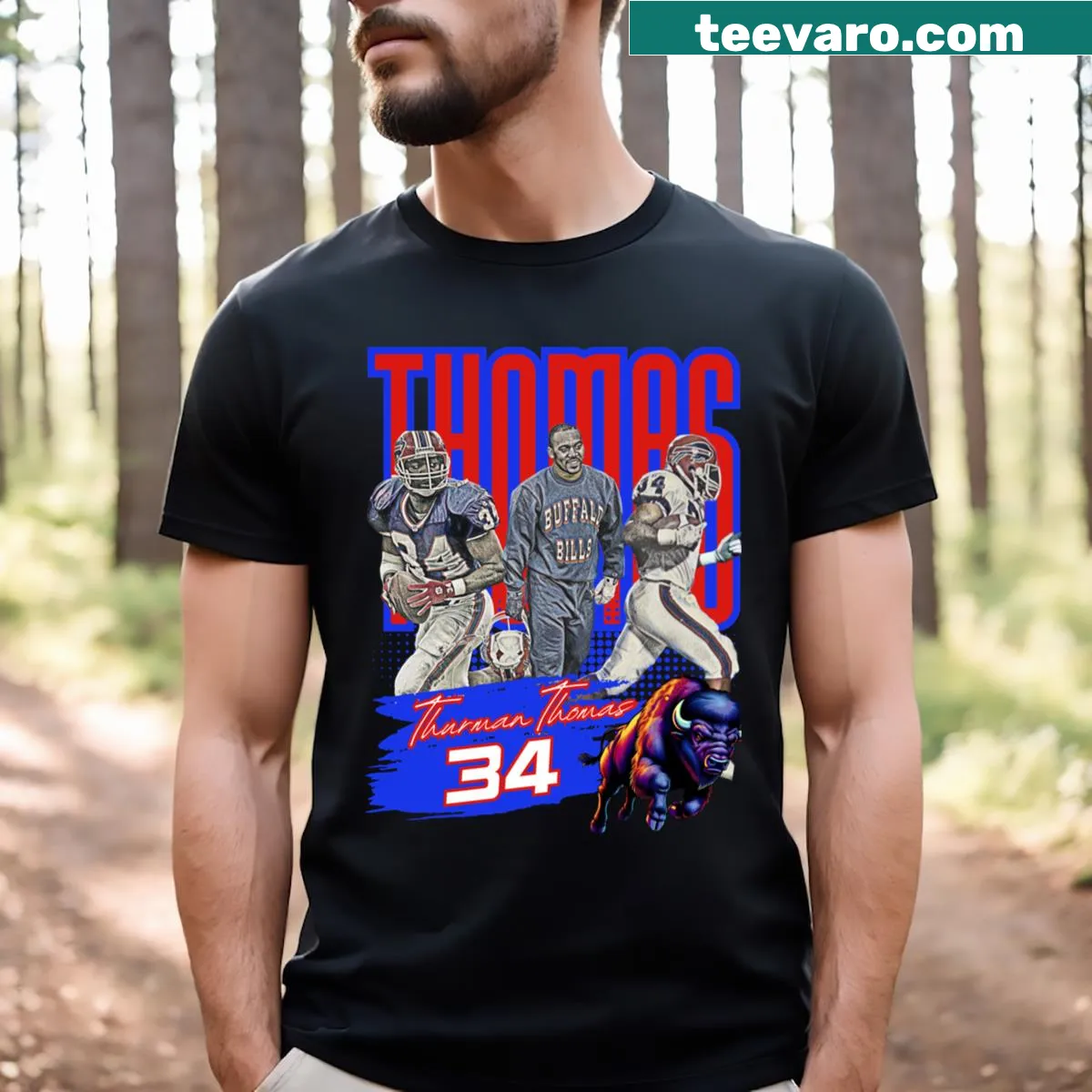 Cartoon graphic t-shirt featuring a whimsical worm character — on a men's t-shirt