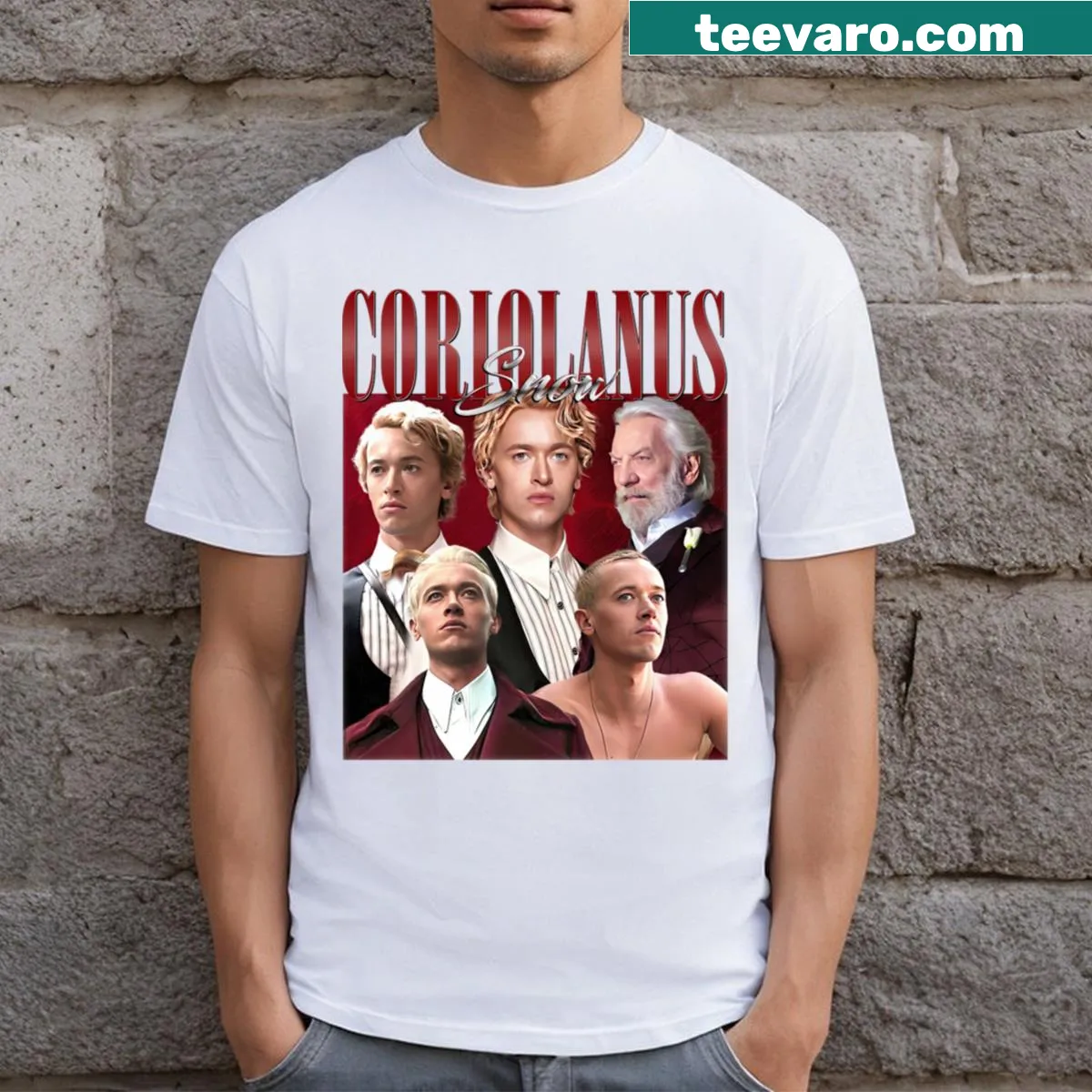Vintage-style t-shirt celebrating music tours with nostalgic design — on a men's t-shirt