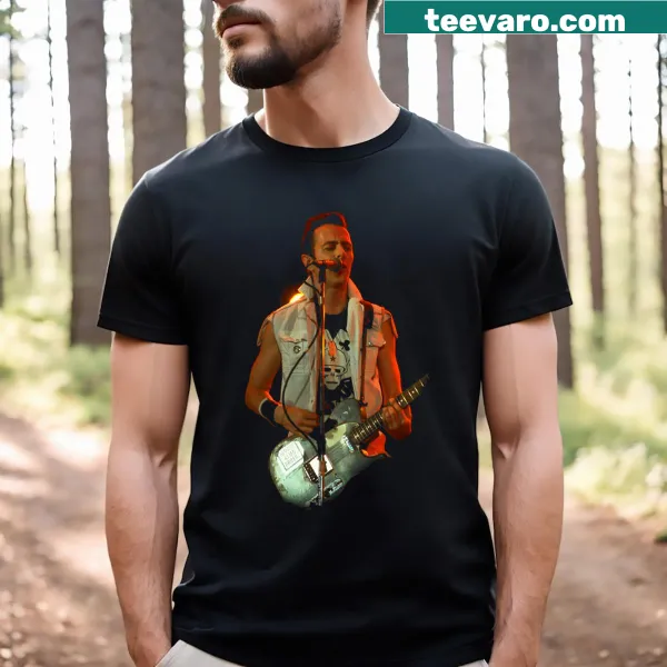 Tribute t-shirt to Joe Strummer and The Clash