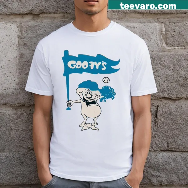 Typography design of 'Goofy's Upper Deck' for baseball fans