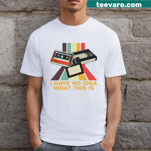 Playful t-shirt with coffee and humor saying