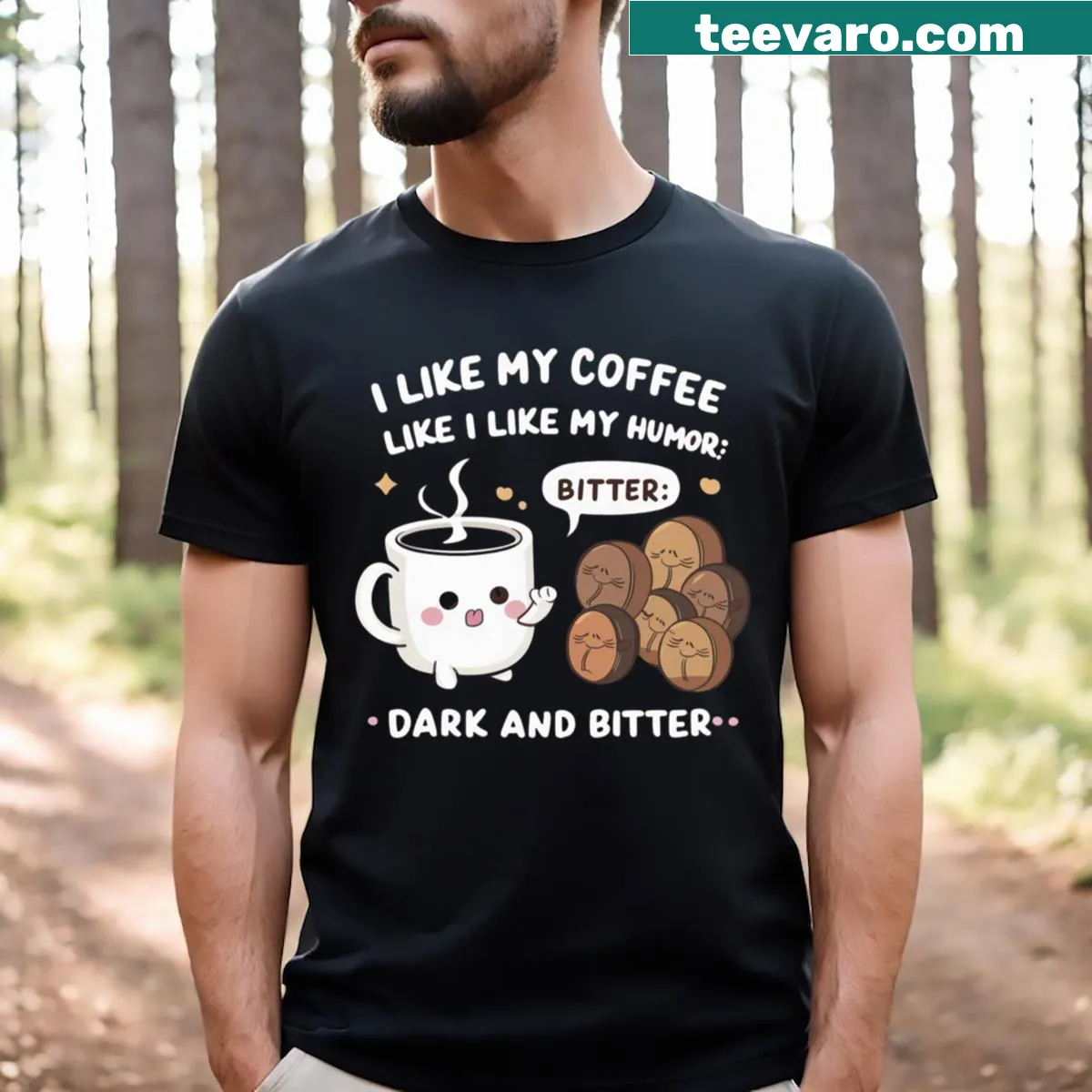 T-shirt with dabbing unicorn and birthday theme — on a men's t-shirt