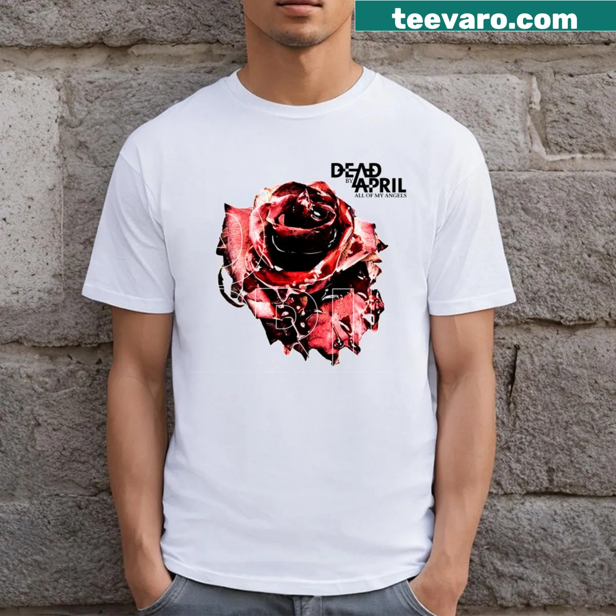 Artistic logo T-shirt representing the Zea brand. — on a men's t-shirt