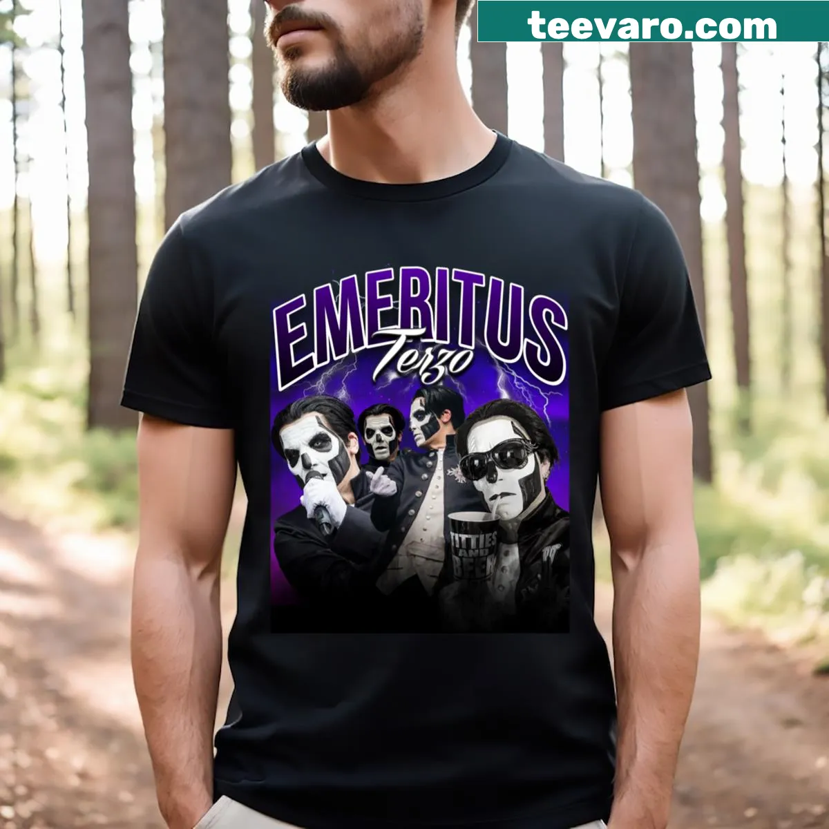 Retro 90s design T-shirt celebrating nostalgic style — on a men's t-shirt