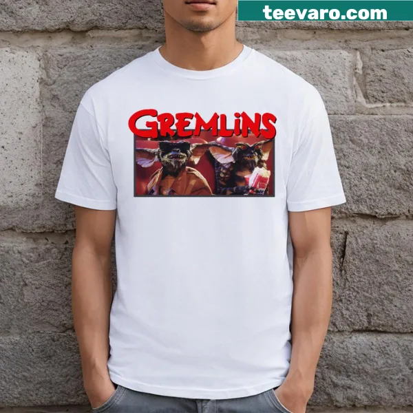 T-shirt celebrating the cinema experience with a charming design