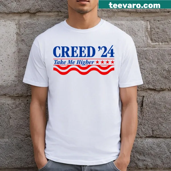 Funny Creed 24 T-shirt with humorous lyrics