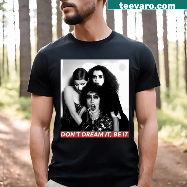 Essential T-shirt with the phrase 'Dont Dream Be It' for inspiration