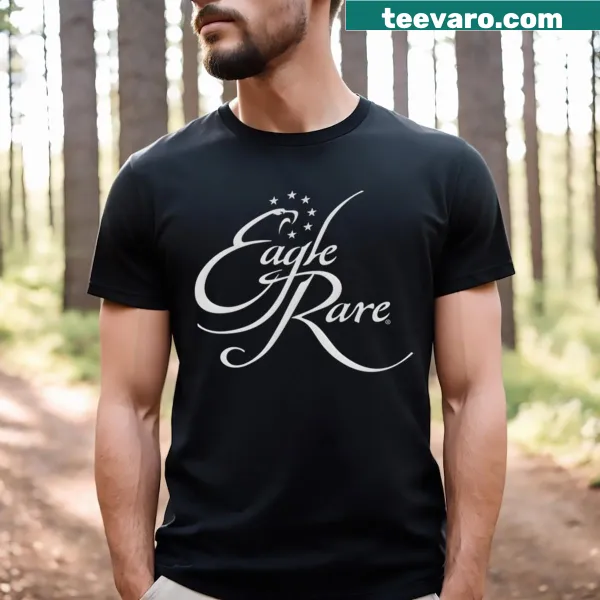 Vintage-style T-shirt featuring Eagle Rare Kentucky Bourbon