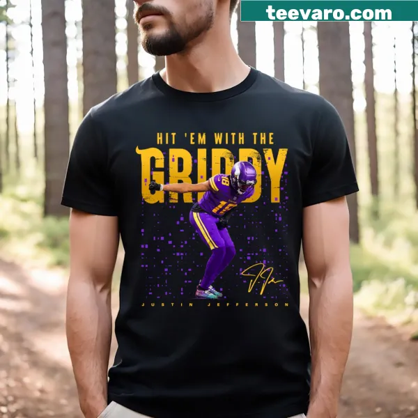 Minnesota Vikings football t-shirt with team logo