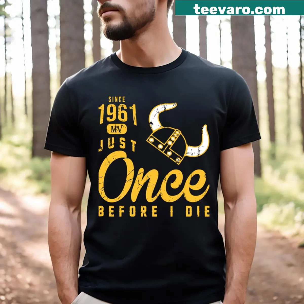 Minnesota Vikings t-shirt featuring the team logo and number 24 — on a men's t-shirt