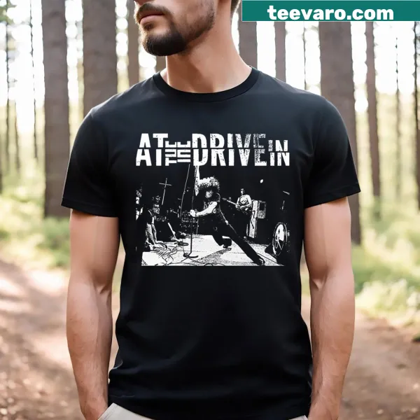 Drive-in movie themed t-shirt design celebrating cinema