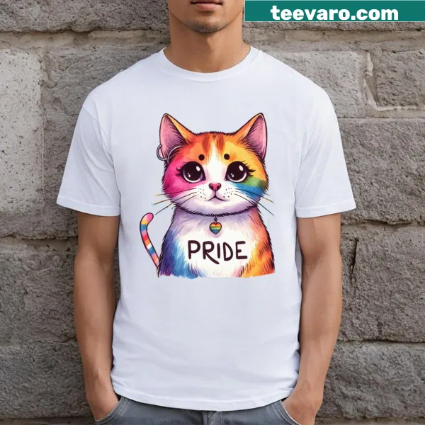 T-shirt featuring bold text that reads Lesbian Pride.