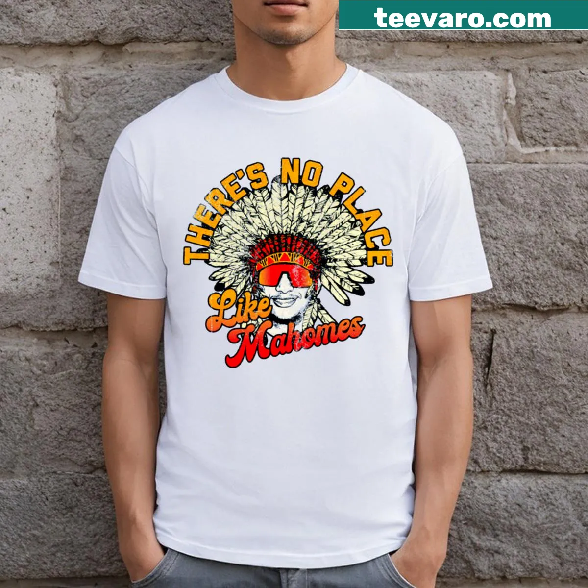 Patrick Mahomes inspired T-shirt celebrating football excellence — on a men's t-shirt