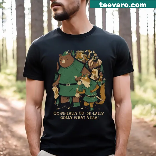 Charming Robin Hood graphic T-shirt