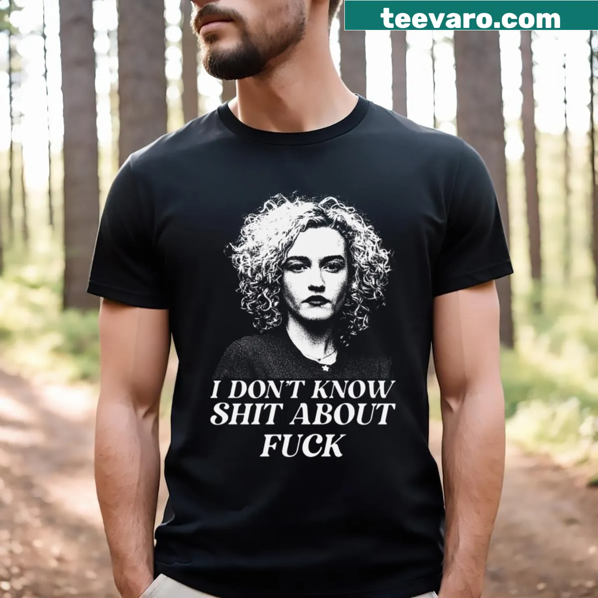 Tribute shirt featuring a design inspired by Ruth Langmore. — on a men's t-shirt