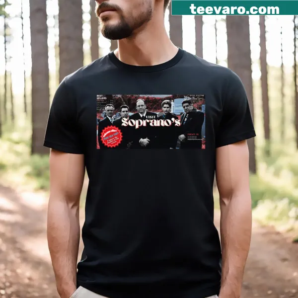 Retro t-shirt inspired by The Sopranos television series.