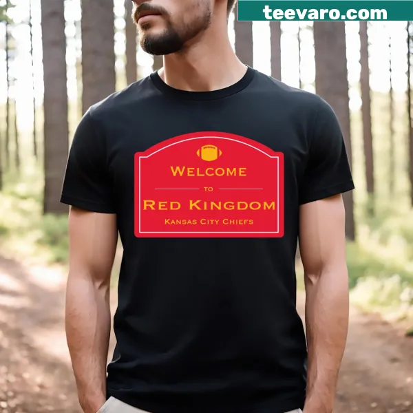 Kansas City Chiefs themed T-shirt showcasing team spirit